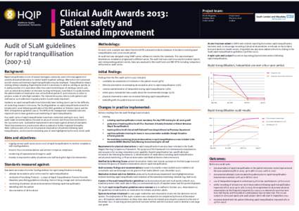HQIP NCAS A1 Posters - Patient Safety & Sustained 2013 v6.pdf