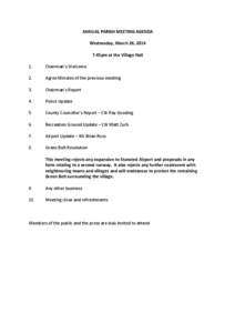 Microsoft Word - Draft_Annual_Parish_Meeting_Agenda_2014.docx