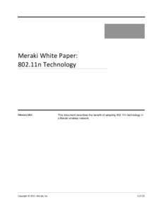 Microsoft Word - meraki_white_paper_802.11n_v9.doc