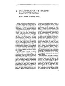 2  DESCRIPTION OF THE NUCLEAR DIAGNOSTIC SYSTEM BUCK A. RHODES CHARLES D. FLACLE