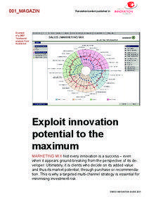 Exploit innovaton potential to the maximum
