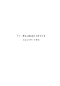 Microsoft Word - H19.1 濃縮 安全協定  別紙.doc