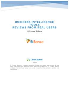 SiSense Customer Reference Report 114