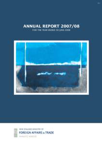 Ministry of Foreign Affairs & Trade - Annual Report