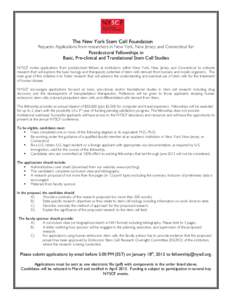 Microsoft Word - NYSCF Fellowship 2013 RFAv3.doc