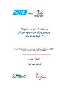 BHA Hydro Resource Assessment