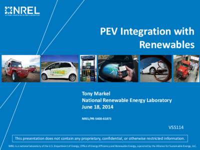 PEV Integration with Renewables (Presentation)