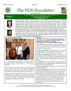 Volume: 6 Issue: 6  vgsfl.org February 15, 2014