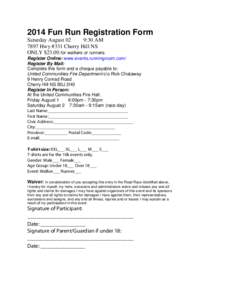 Microsoft Word - Cherry Hill 2014 Registration Form.docx