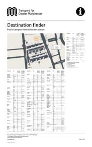 Bolton Bus Station Map
