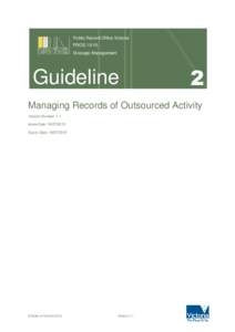 Public Record Office Victoria PROSStrategic Management Guideline