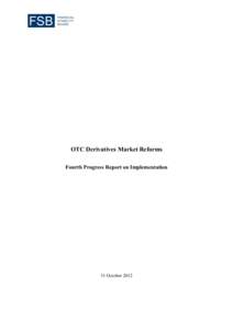 FSB OTC Derivatives Market Reforms final