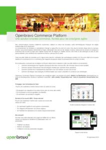 Openbravo for Retail Brochure - FR - V2 - LOW