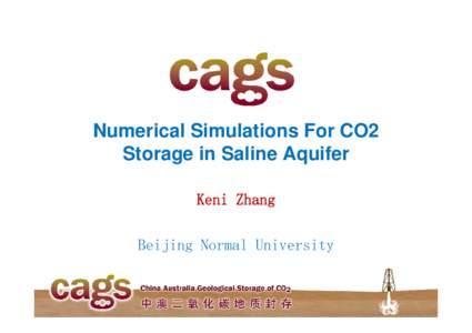 Microsoft PowerPoint[removed]Keni Zhang- Simulation of CO2 aquifer storage
