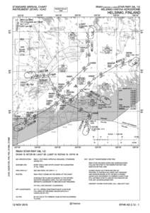 STANDARD ARRIVAL CHART INSTRUMENT (STAR) - ICAO RNAV (DME/DME or GNSS)STAR RWY 04L 1/2 HELSINKI-VANTAA AERODROME