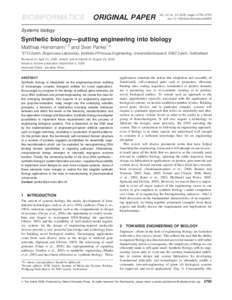 BIOINFORMATICS  ORIGINAL PAPER Vol. 22 no[removed], pages 2790–2799 doi:[removed]bioinformatics/btl469