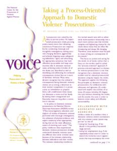 The National Center for the Prosecution of Violence Against Women