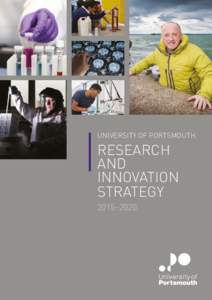 UNIVERSITY OF PORTSMOUTH  RESEARCH AND INNOVATION STRATEGY