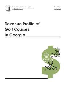 Revenue Profile of Golf Courses in Georgia