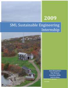 SML Sustainable Engineering Internship