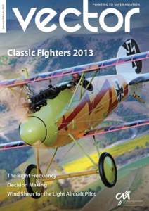 January / February[removed]vector Pointing to Safer Aviation  Classic Fighters 2013