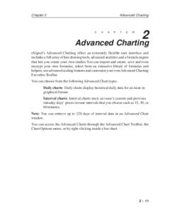 Chapter 2  Advanced Charting C
