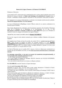 CONCOURS NATIONAL DE LA RESISTANCE ET DE LA DEPORTATION
