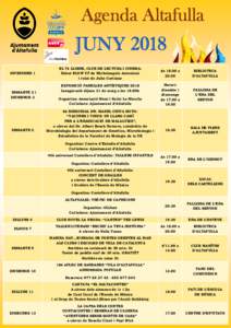Agenda Altafulla JUNY 2018 EL 7è LLIBRE, CLUB DE LECTURA I CINEMA: Debat BLOW UP de Michelangelo Antonioni i relat de Julio Cortázar