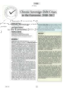 EPP - Chronic Sovereign Debt Crises in the Eurozone, 