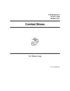 FMNTTP 1-15M MCRP 6-11C Combat Stress