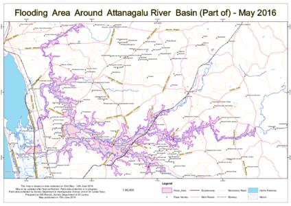 Flooding Area Around Attanagalu River Basin (Part of) - MayDagonna Junction !