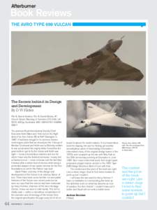 Afterburner  Book Reviews THE AVRO TYPE 698 VULCAN  The Secrets behind its Design