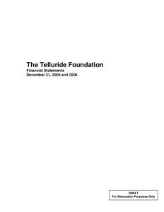 Microsoft Word - Telluride Foundationdoc