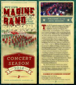 Wind bands / United States Marine Band / John Philip Sousa / Oliver Knussen / Classical music / Military organization / Music
