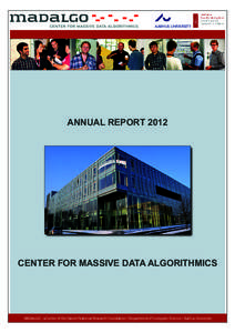 au  AARHUS UNIVERSITY ANNUAL REPORT 2012