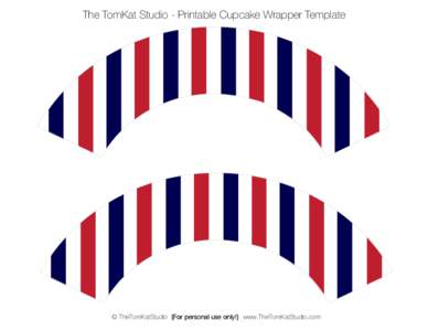 The TomKat Studio - Printable Cupcake Wrapper Template  © TheTomKatStudio {For personal use only!} www.TheTomKatStudio.com 
