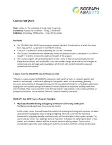 Microsoft Word - SA2013 Courses Fact Sheet v3