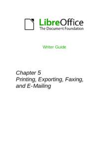 Writer Guide  Chapter 5 Printing, Exporting, Faxing, and E-Mailing