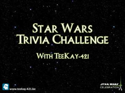 www.teekay-421.be  Introduction Welcome to the Trivia Challenge! Who are we? What are the prices?