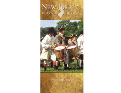 NEW J ERSEY DISCOVER HISTORY  www.visitnj.org