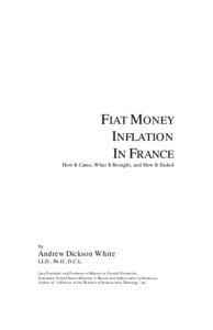 FIAT MONEY INFLATION IN FRANCE