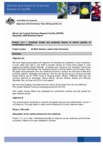 Microsoft Word - ProjectMilestone report 30th Sept, 2008