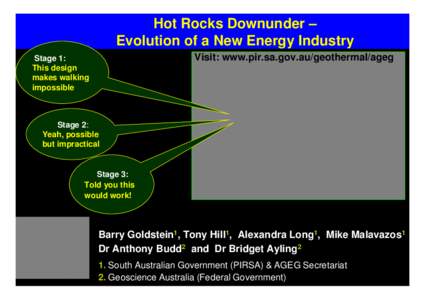 Microsoft PowerPoint - Geothermal Energy in Australia (44 slides - 7 Oct 09).ppt
