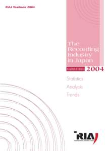 RIAJ YearbookThe Recording Industry in Japan