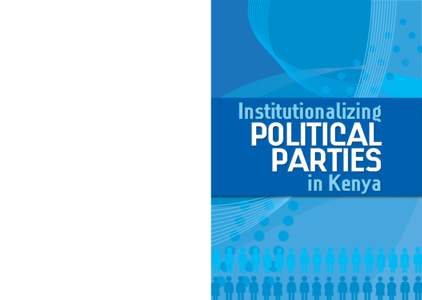 Institutionalizing political parties in Kenya