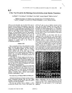 \\ Proc. IEEE 2004 Int. Conference on Microelectronic Test Structures, Vol 17, March[removed]
