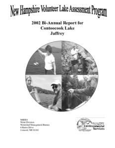 2002 Bi-Annual Report for Contoocook Lake Jaffrey NHDES Water Division