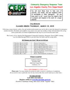 Microsoft Word - CERT Flyer - Cal - March-May 2015