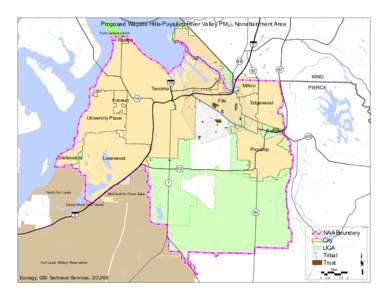 Proposed Wapato Hills-Puyallup River Valley PM2.5 Nonattainment Area Point Defiance Park Ruston  `