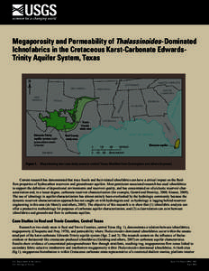 Megaporosity and Permeability of Thalassinoides-Dominated Ichnofabrics in the Cretaceous Karst-Carbonate EdwardsTrinity Aquifer System, Texas N ARKANSAS  GEORGIA